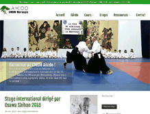 Tablet Screenshot of aikido-cmom.com